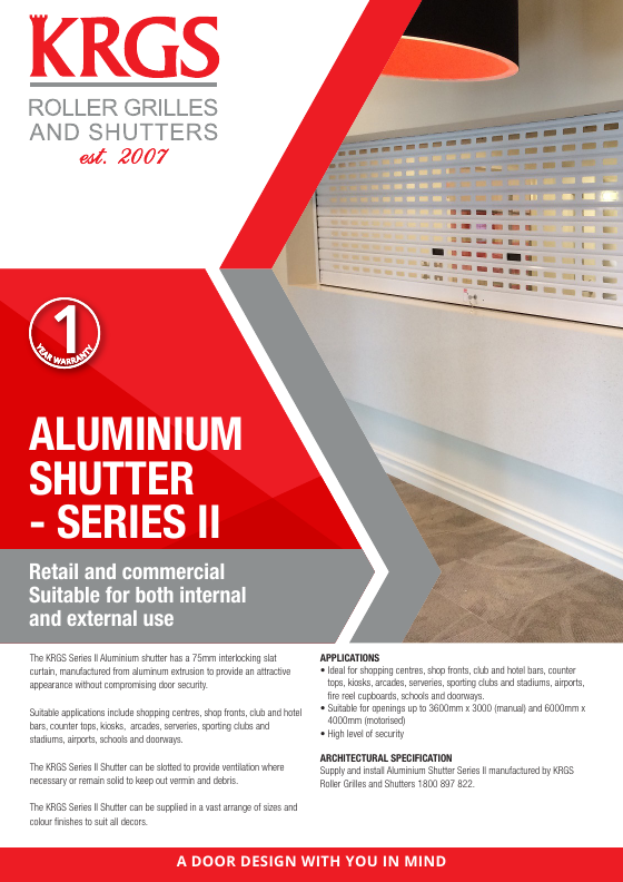 Preview of Series II Slotted Slat (.PDF)