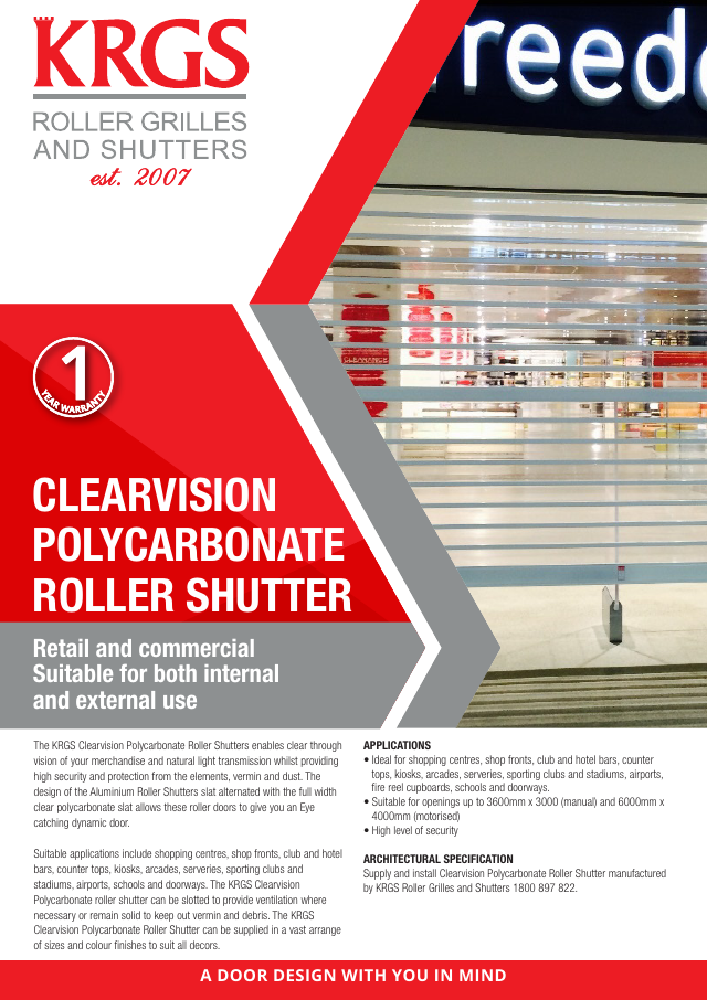 Preview of Clearvision Brochure (.PDF)