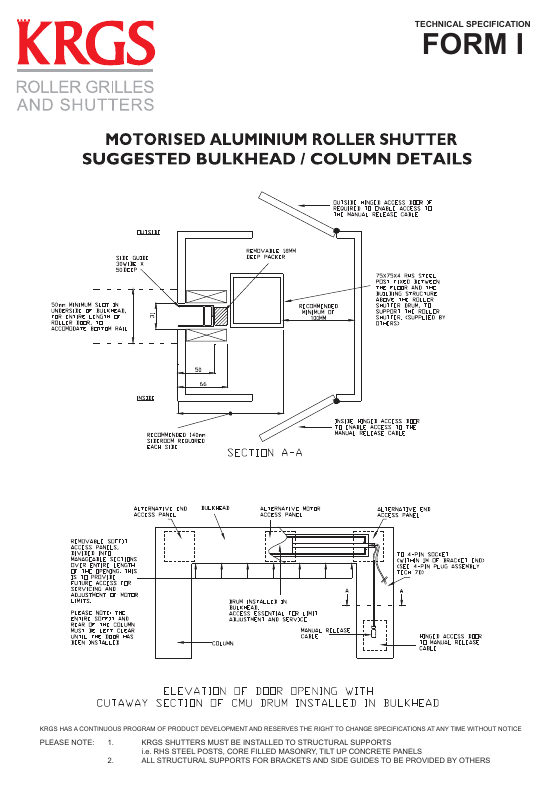 Preview of Technical Specs I (.PDF)