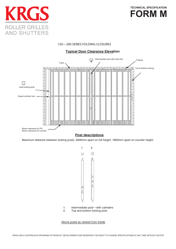 Preview of Technical Specs M (.PDF)